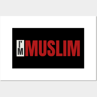 I'm Muslim Posters and Art